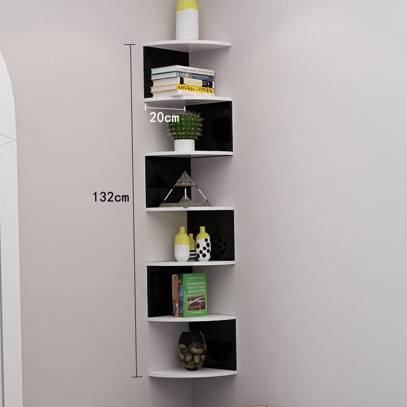 Multilayer Corner Wall Shelf