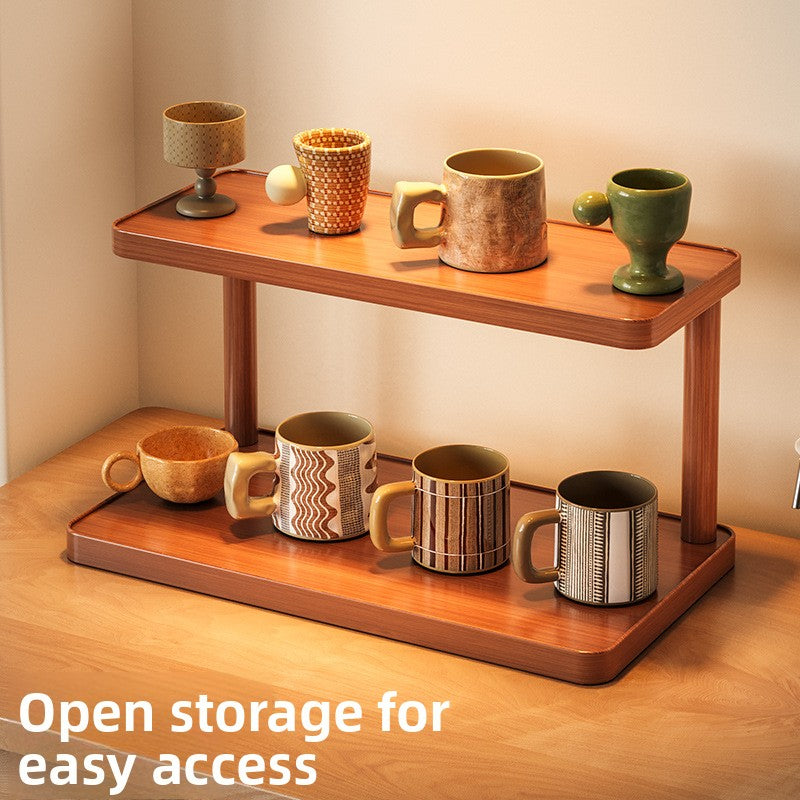 Desktop Cup Storage Organizer Rack