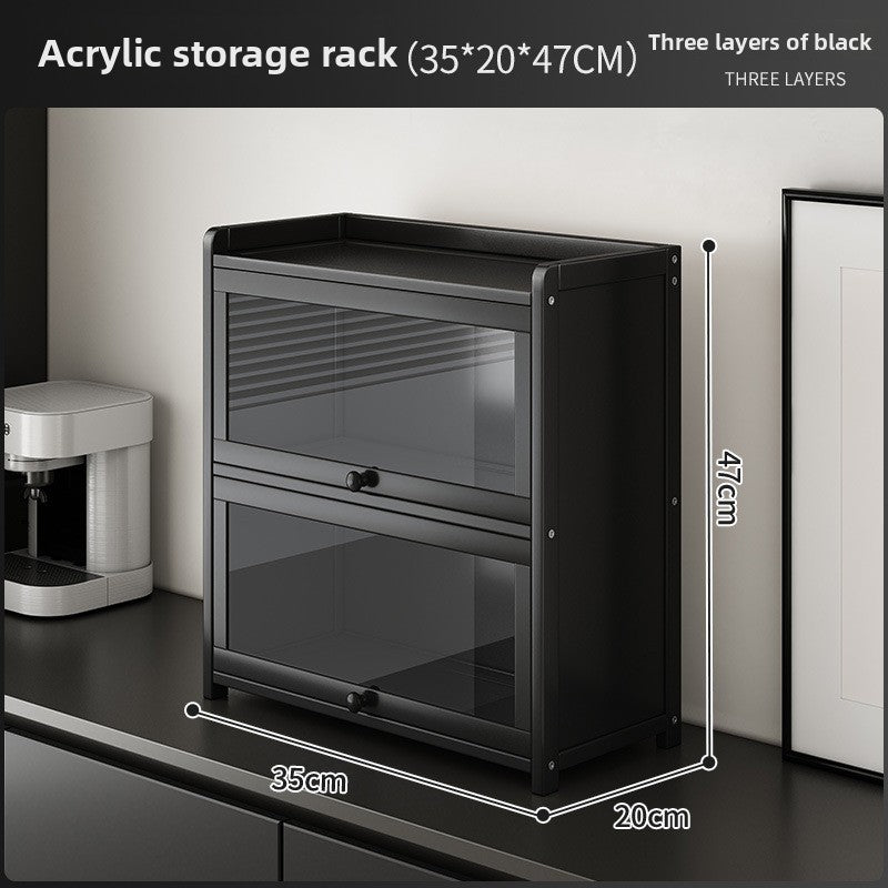 Multilayer Cup Storage Cabinet