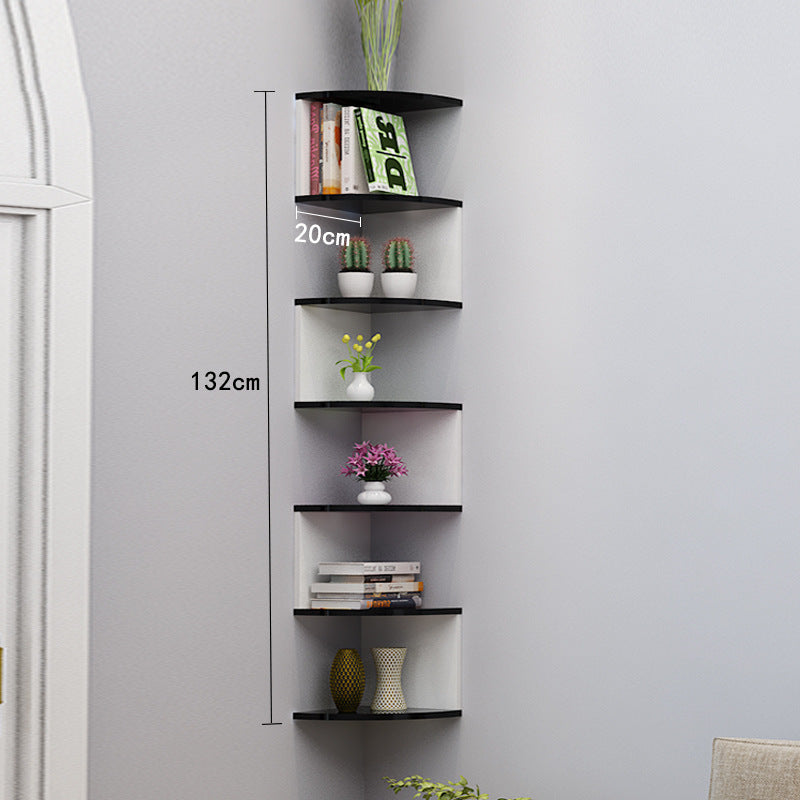 Multilayer Corner Wall Shelf