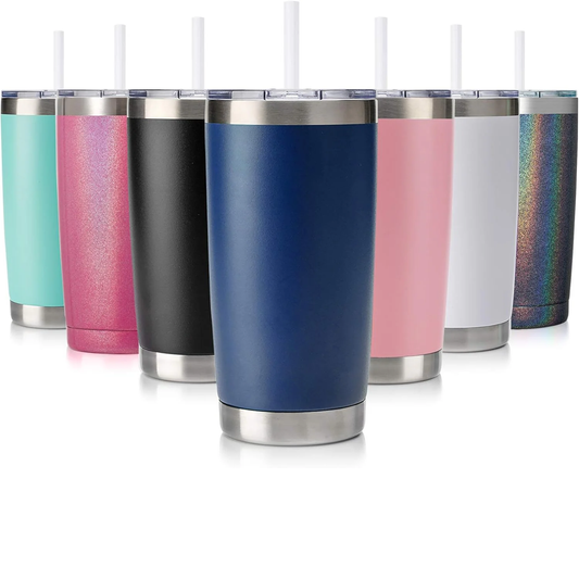 Elevate Your Hydration with the 20Oz Stainless Steel Vacuum Insulated Tumbler - Perfect for Hot and Cold Drinks!