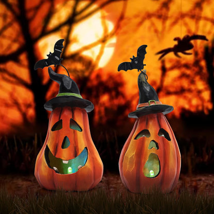 Halloween Pumpkin Decorations Indoor Halloween Decorations Clearance for Table/Halloween/Window/Present Box/Gift