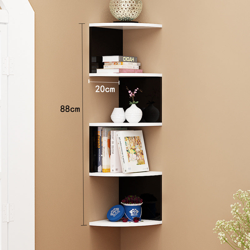 Multilayer Corner Wall Shelf