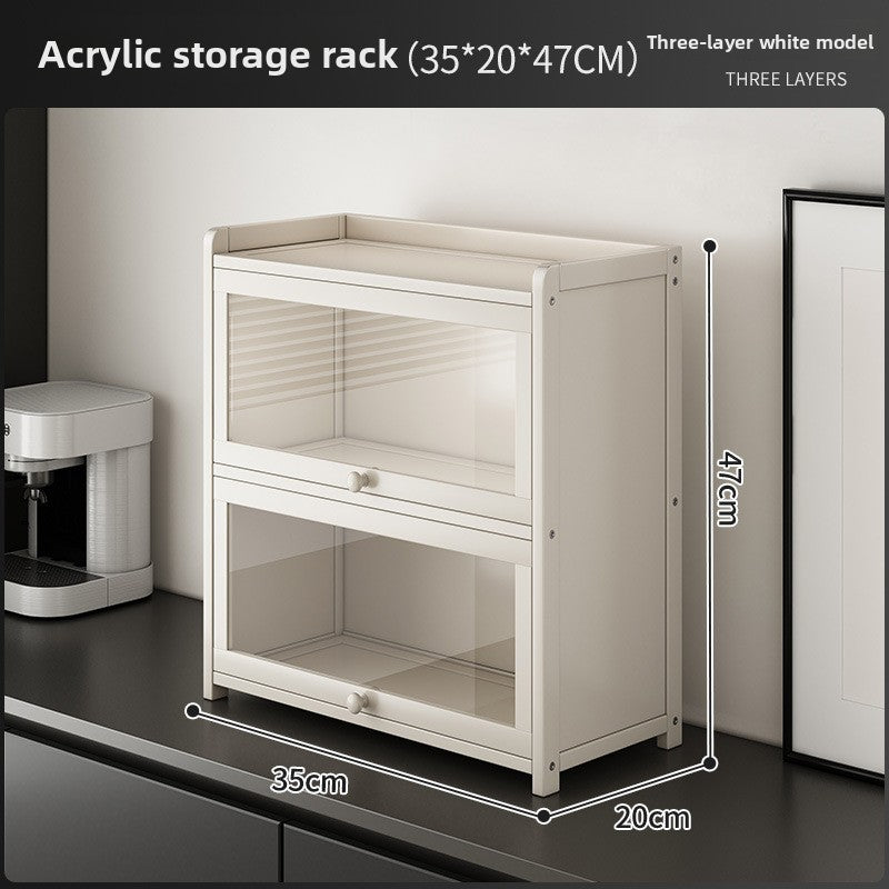Multilayer Cup Storage Cabinet