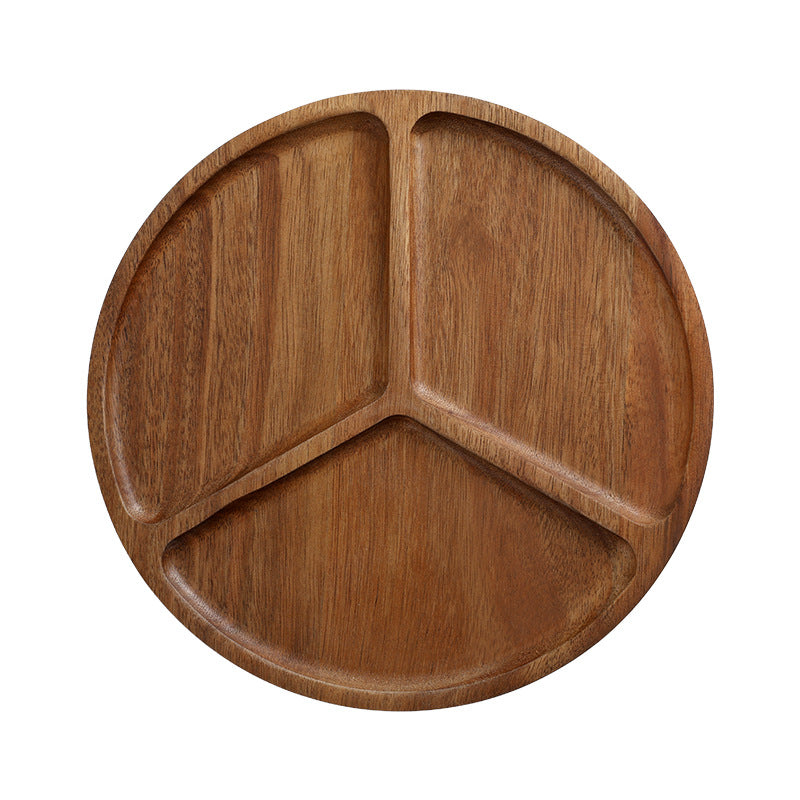 Acacia Wood Tray, Premium Dinner Plate