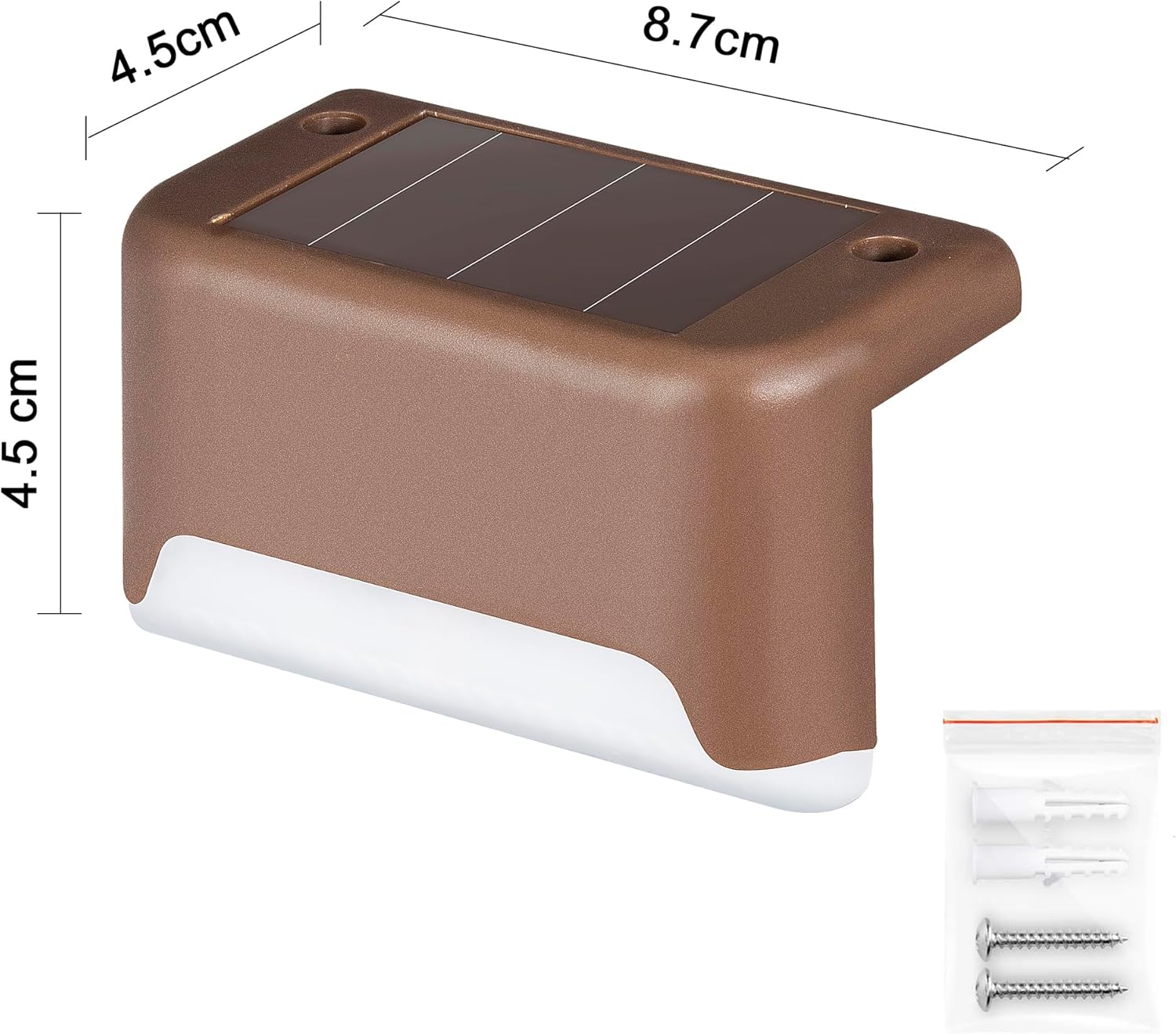 Illuminate Your Outdoors with Our 16-Pack Solar Deck Lights - Waterproof LED Step Lights for Safe and Stylish Pathways