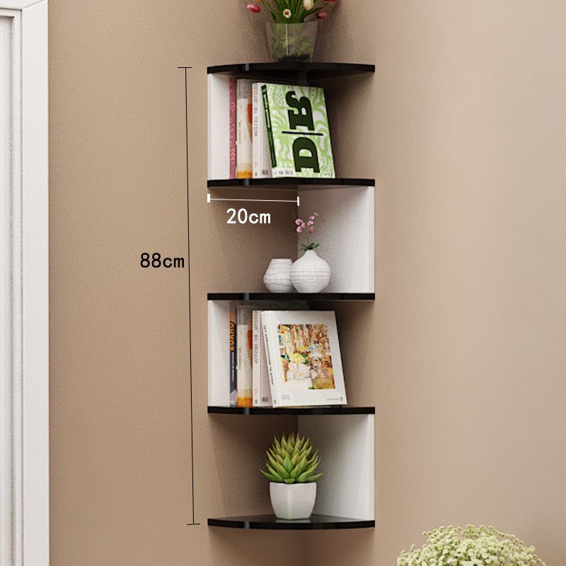 Multilayer Corner Wall Shelf