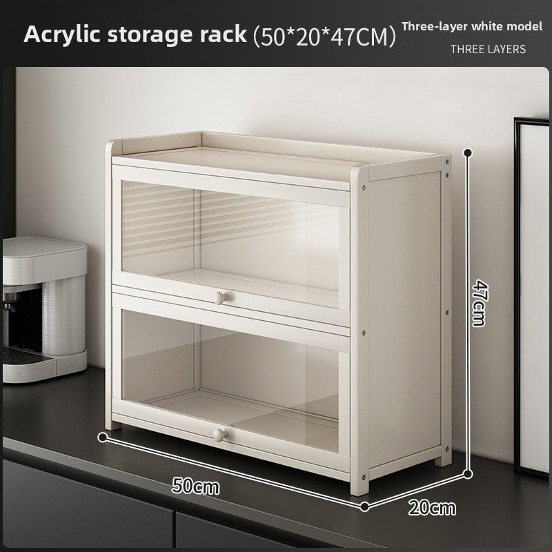 Multilayer Cup Storage Cabinet